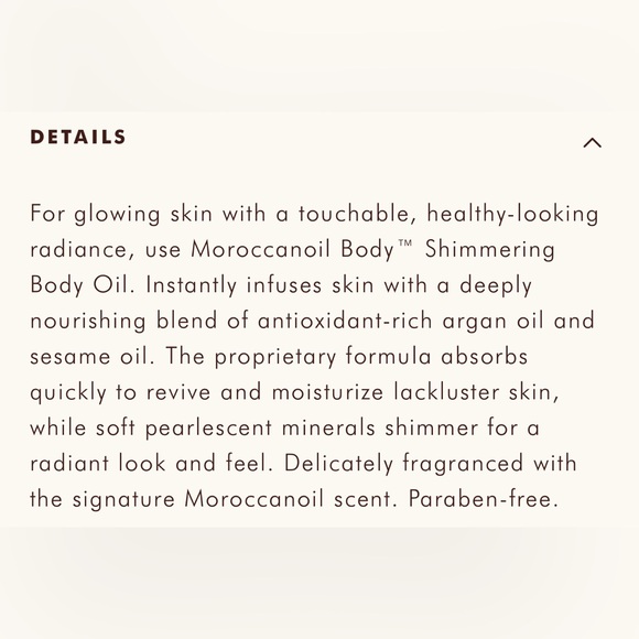 Moroccanoil Shimmering Body Oil - Picture 2 of 4